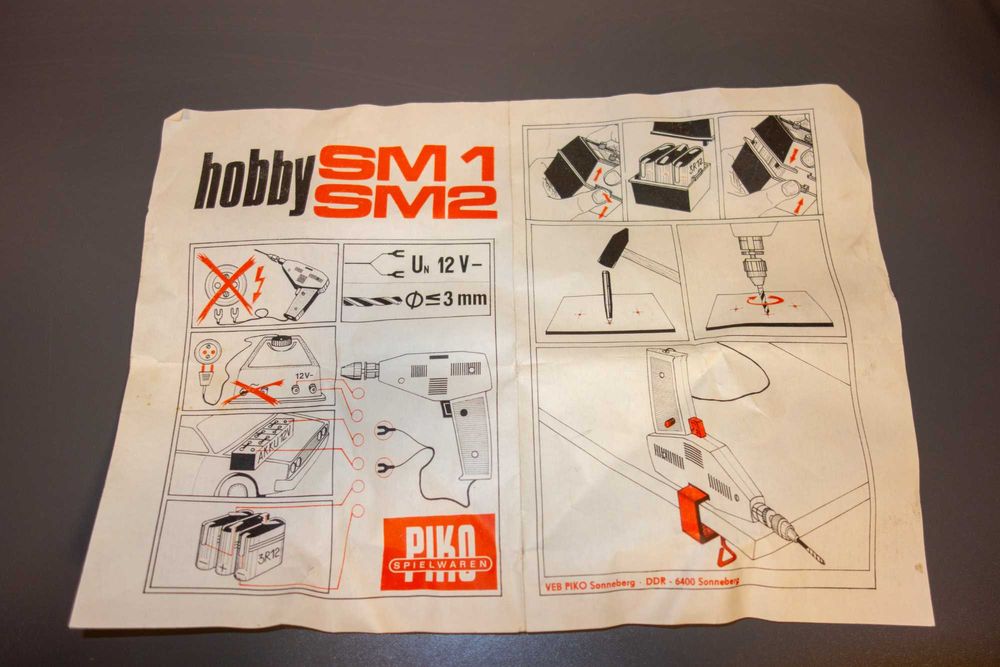 Ретро хоби бормашина Hobby SM1