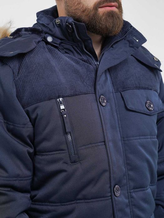 Зимняя куртка, аляска мужская оригинал Mensh wear [M-3XL]