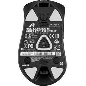 Mouse fara fir, Asus, ROG Gladius III AimPoint, 36000 dpi, Negru/Rosu la cutie impecabil