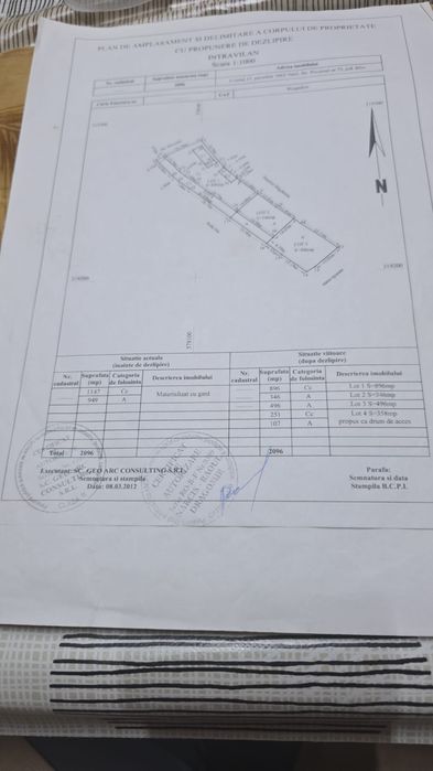 Teren intravilan Bragadiru( primarie, scoala,magazine)