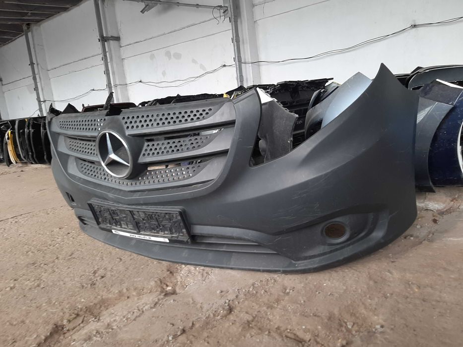 Предна броня за Mercedes Vito Мерцедес Вито 2014-2018г 3бр