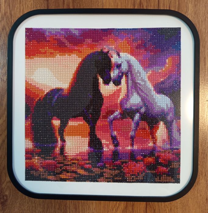 Диамантени гоблени с рамка и осветление!