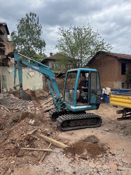 Услуги бобкат, самосвал и минибагер
