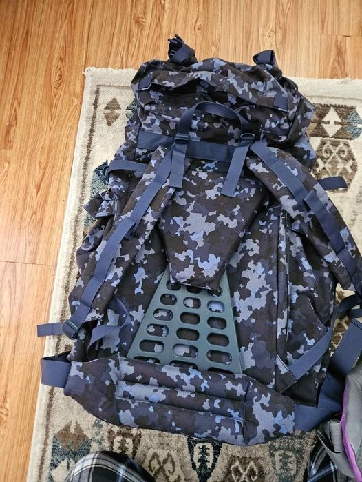 Set Rucsac militar marina, 90+30L Invictus ,