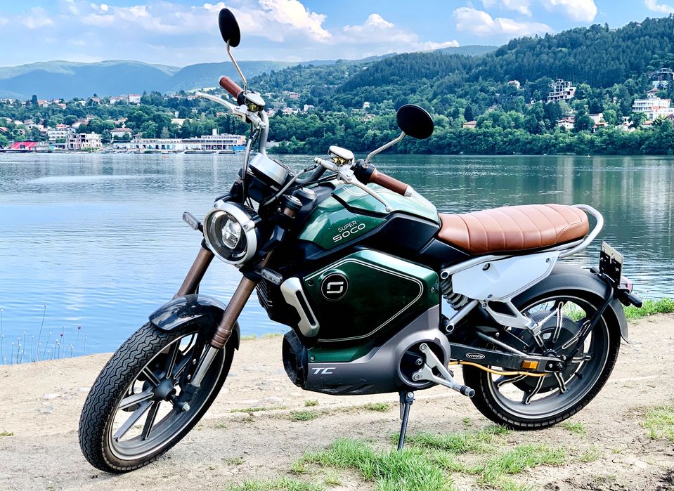 Електрически мотопед Super Soco TC