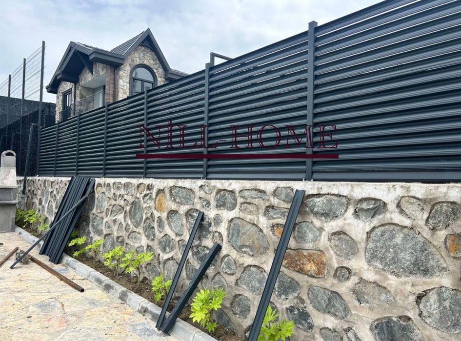 Ограда ( тип щора ) ЛАМЕЛИ/ПАНА/ВРАТИ/Стълбове/антрацид