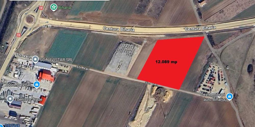 Inchiriere / Vanzare teren intravilan zona industriala Biharia
