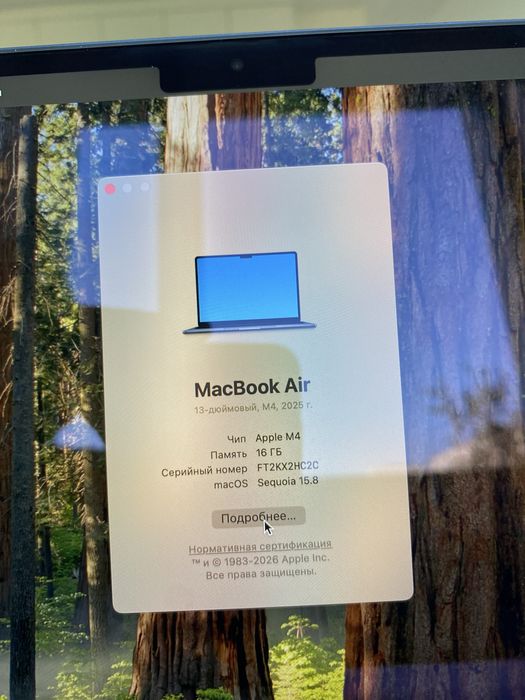 Macbook AIR m4 16/512gb EAC