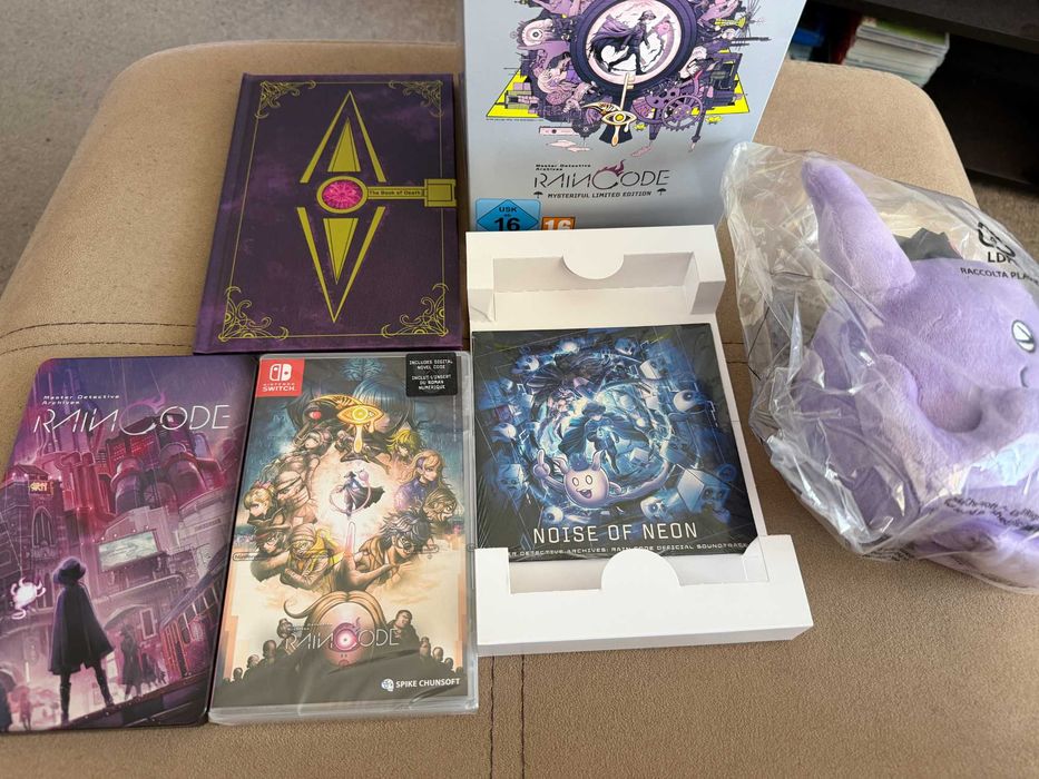 Master Detective Archives Rain Code Collectors Edition Nintendo Switch ново