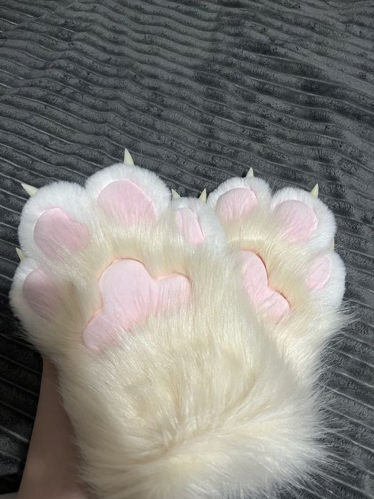 Мягкие Лапы перчатки, фурри лапы.