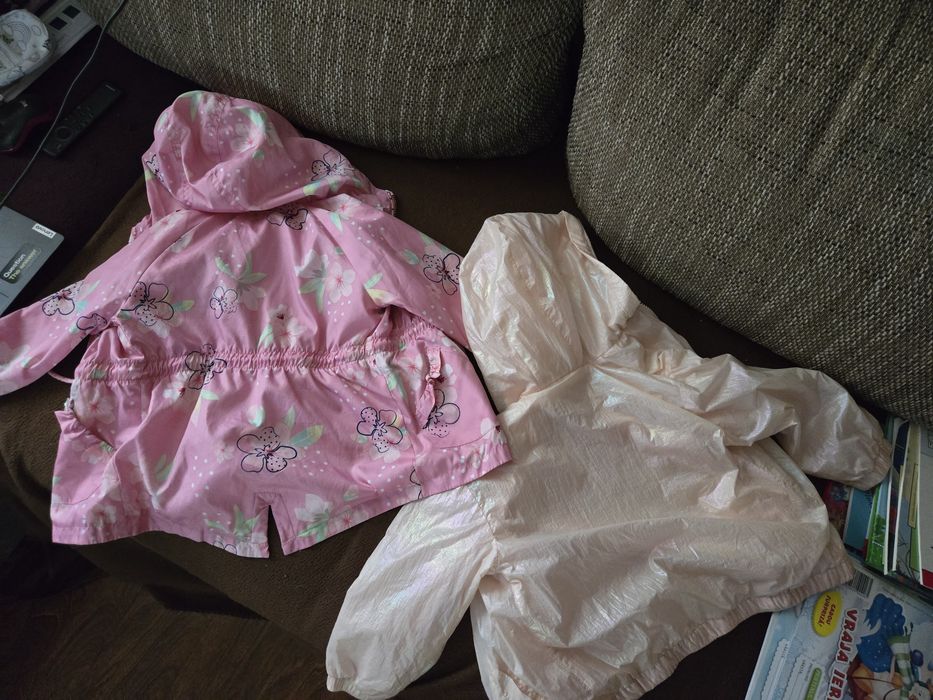 Set geci impermeabile fetite, marimea 98