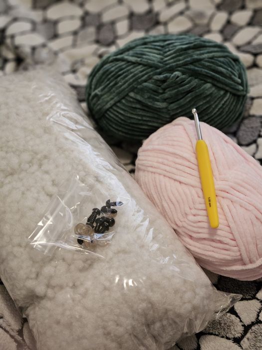 Комплект за плетене на една кука