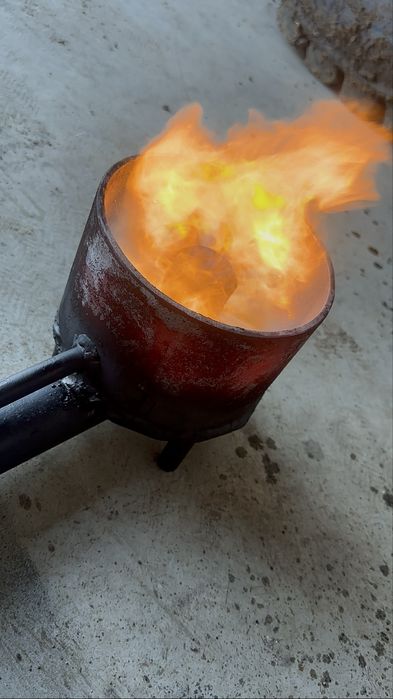 Горелка на отработено масло  !!!