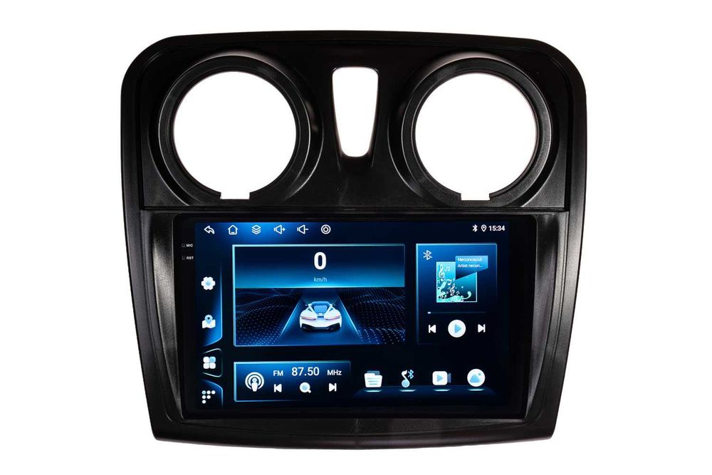 Navigatie Logan 2 Dacia Android 14 , Carplay Wireless Android Auto + Camera Marsarier