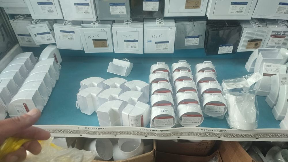 Установка вытяжки.Астана