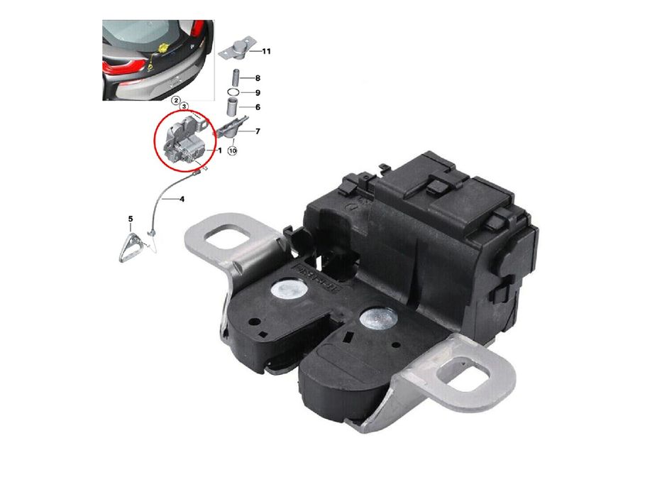 Машинка за заключване на багажник за Bmw / Mini