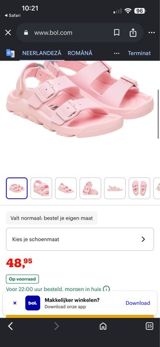 Sandaluțe birkenstock