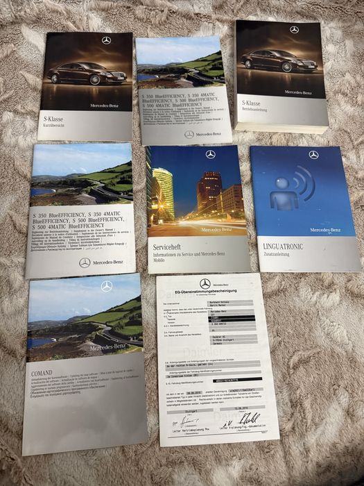 Книги Мерседес s350 w221 4 матик