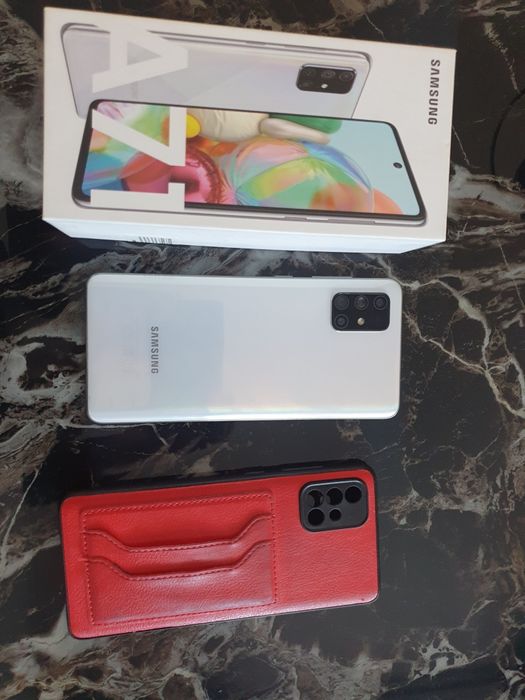 Samsung A71 чехол+коробка