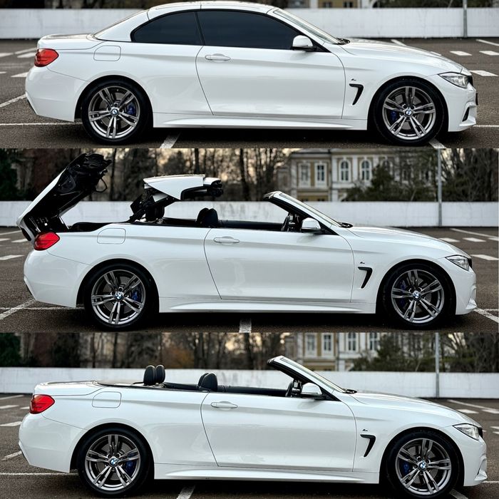 BMW F33 SERIA 4 CABRIO 2016 • 420d 184 Cp • ///M Packet • Proprietar