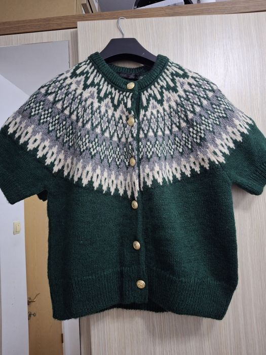 Cardigan cu maneca scurta  Zara