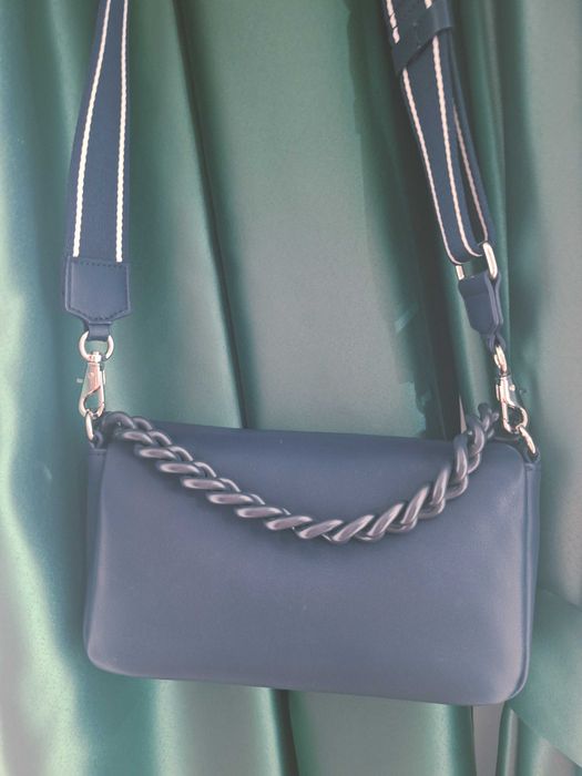 Кожена чанта Tommy jeans