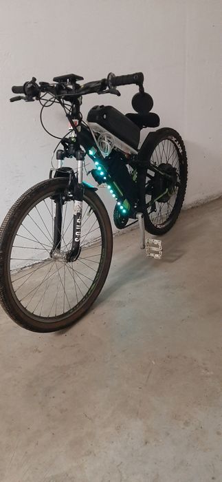 conversion kit 48v 1000w 15ah+surron throtle+нова гума+mafia seat