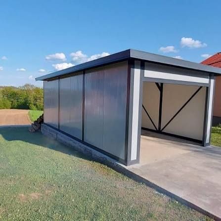 Garaj auto modular pe structura metalica, pret de producator