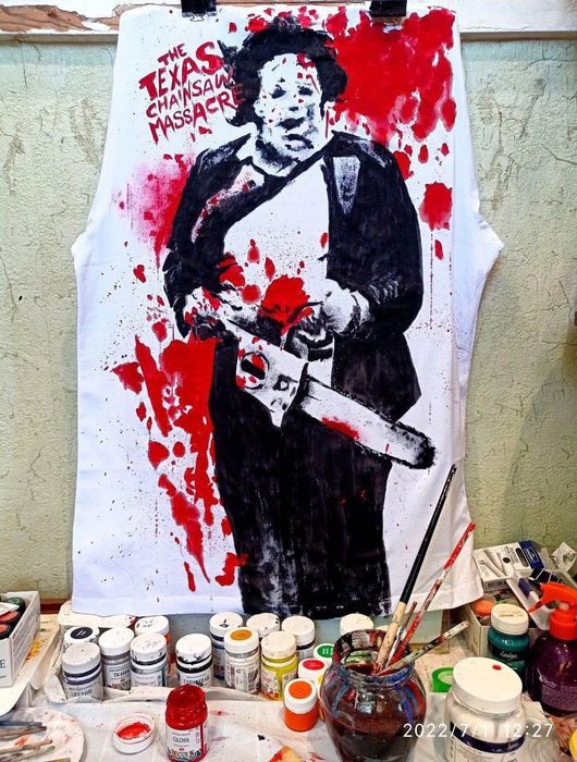 Ручная роспись на одежде