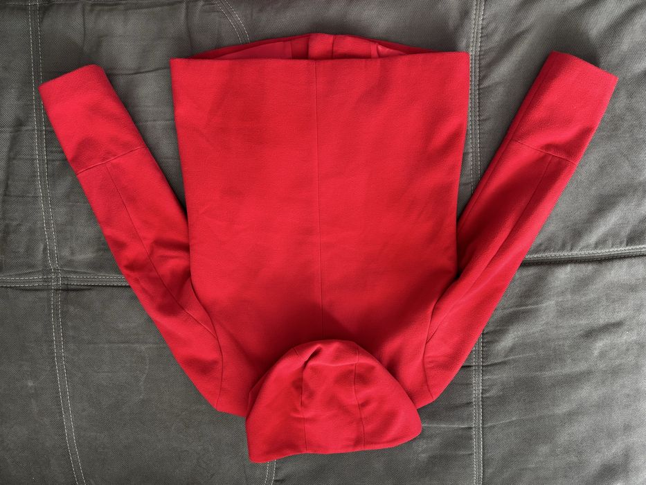 Palton haina de primavara XS rosu