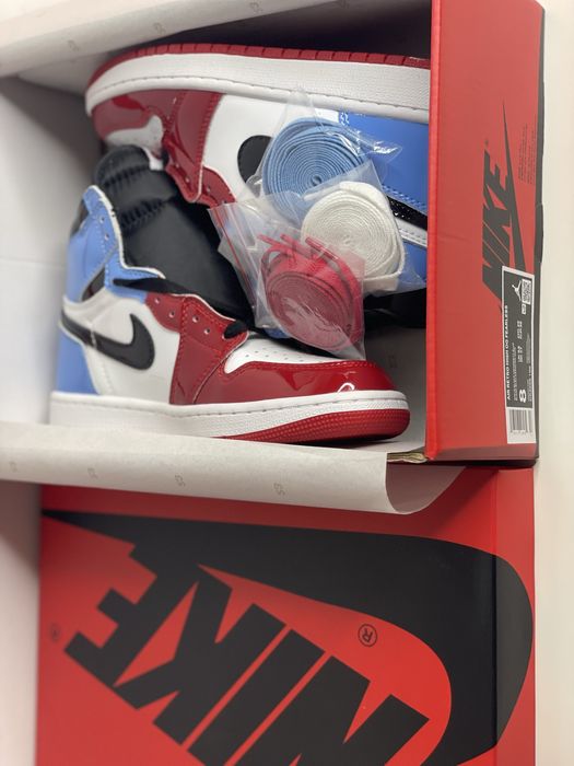 Air Jordan 1 Retro High Fearless UNC Full Box Verificare Colet 35,5-46