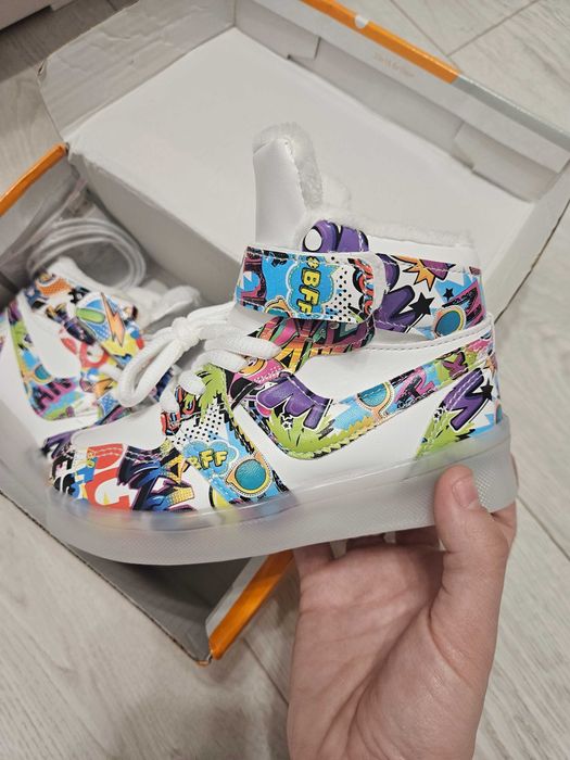 Кеды детские утеплённые