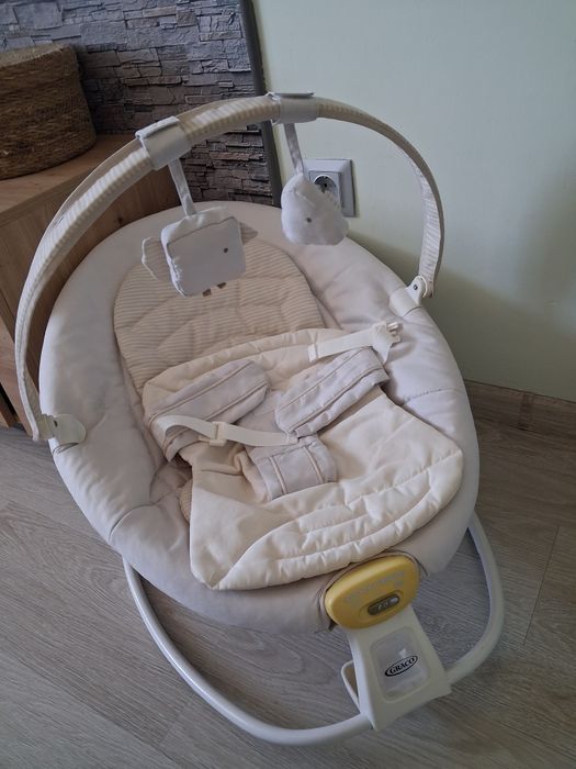 Бебешки шезлонг/ люлка Graco Duet Rocker Birdies