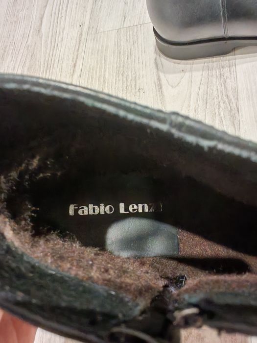 Ghete din piele cu fermoar 39