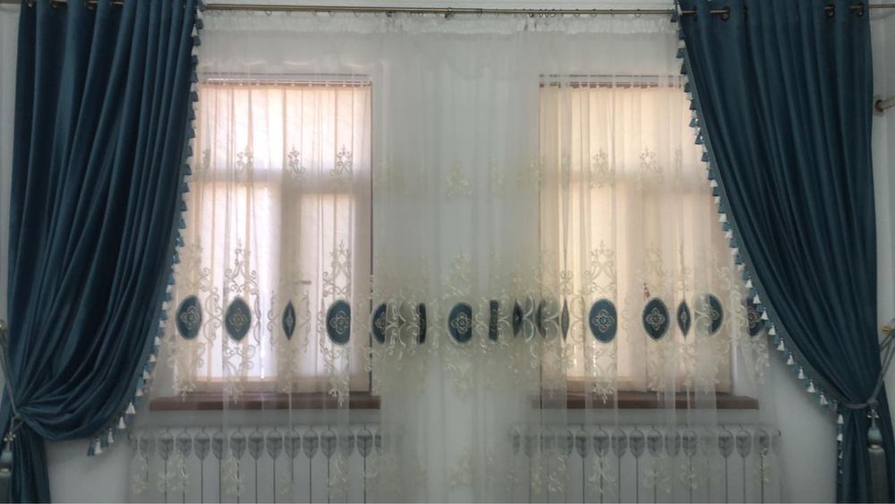 Шторы, перде б/у в хорошем состоянии