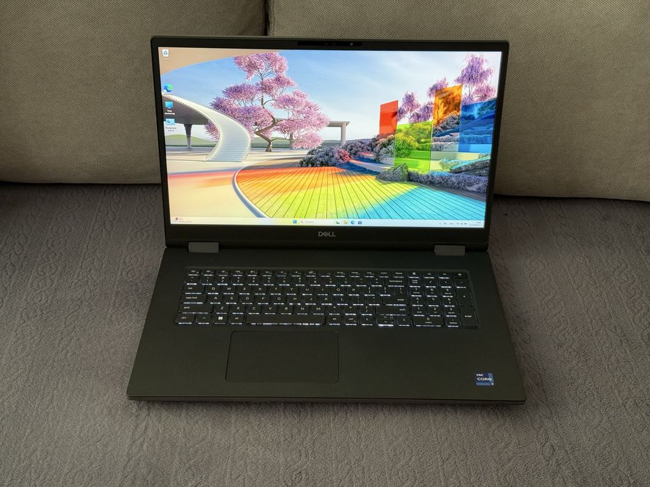 ТОП Лаптоп 17.3’FHD IPS RTX A3000 12GB  Dell Precision 7770  i9-12950HX  64GB DDR5  512GB