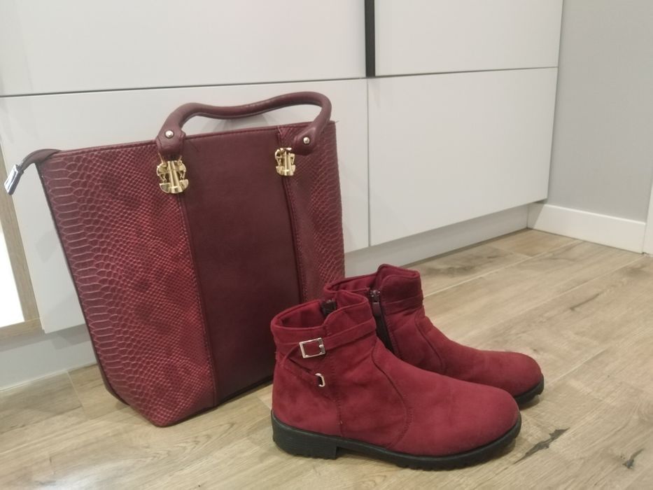 Дамски боти 40+чанта
