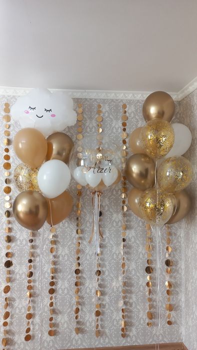 Шарики в упаковке с рисунком