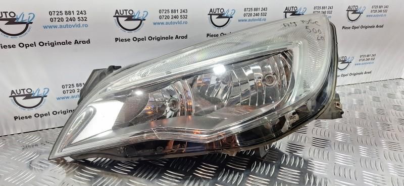 Far stanga crom halogen cu bec Opel Astra J Facelift