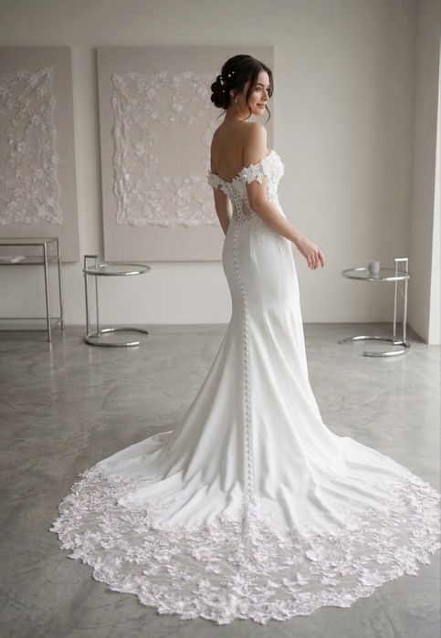 Rochie de mireasa model sirena