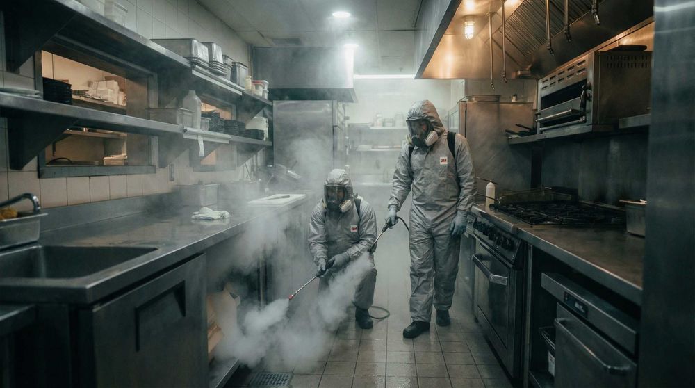 Дезинфекция тараканов Уничтожение клопов и блох. Дезинсекция Обработка