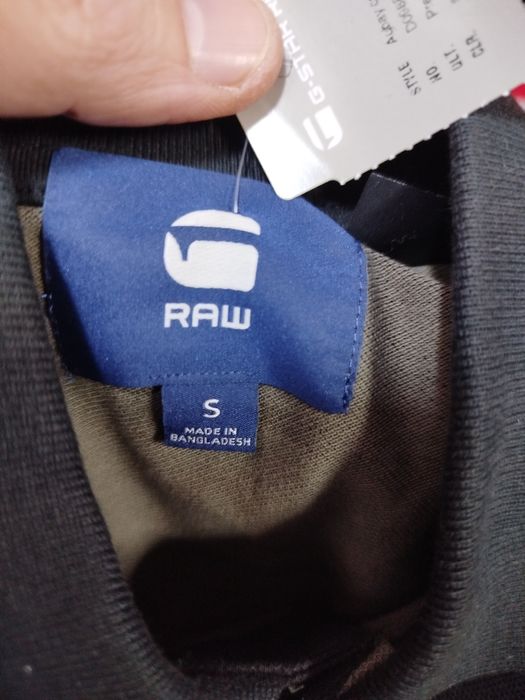 Тениска с яка G-star Raw S , M нова мъжка оригинална Джи стар
