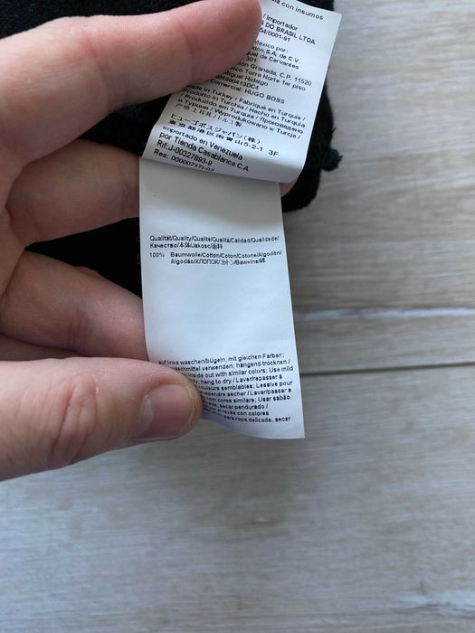 Hugo Boss Disho мъжки черен суитчър суичър размер М