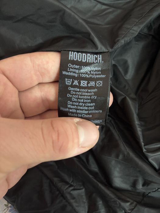 Geaca Hoodrich puffer black