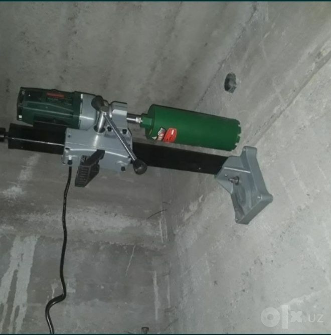 Сухой алмазнеий бурения бетон тешиш ва кесиш хизматлари