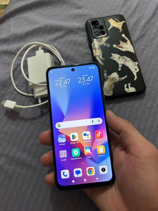 Redmi 10 128гб озу8гб жагдай жаксы ремонт болмаган таза телефон