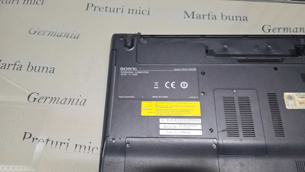 Laptop core i3 - Sony Vaio PCG71911 - functional - instalat