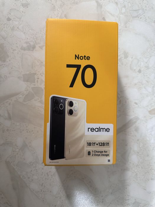 realme note 70 новый