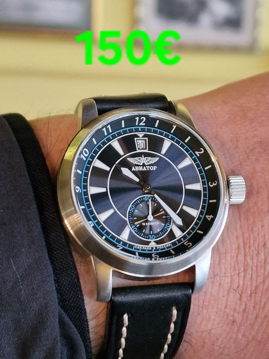VOSTOK EUROPE , Swiss Military , CERTINA , AVIATOR  Всички са с кутии и допълнителн