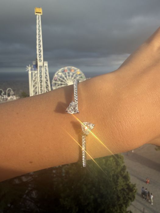 Bratara Swarovski Mesmera Collection Bangle Heart